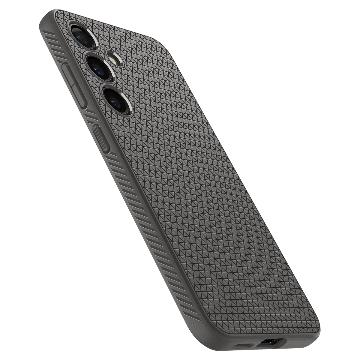 Samsung Galaxy S24 Liquid Air Case Gummi Hülle (ACS07450) - Granite Gray