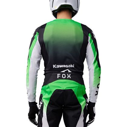 Maillot cross Fox 180 KAWASAKI 2025 - Vert