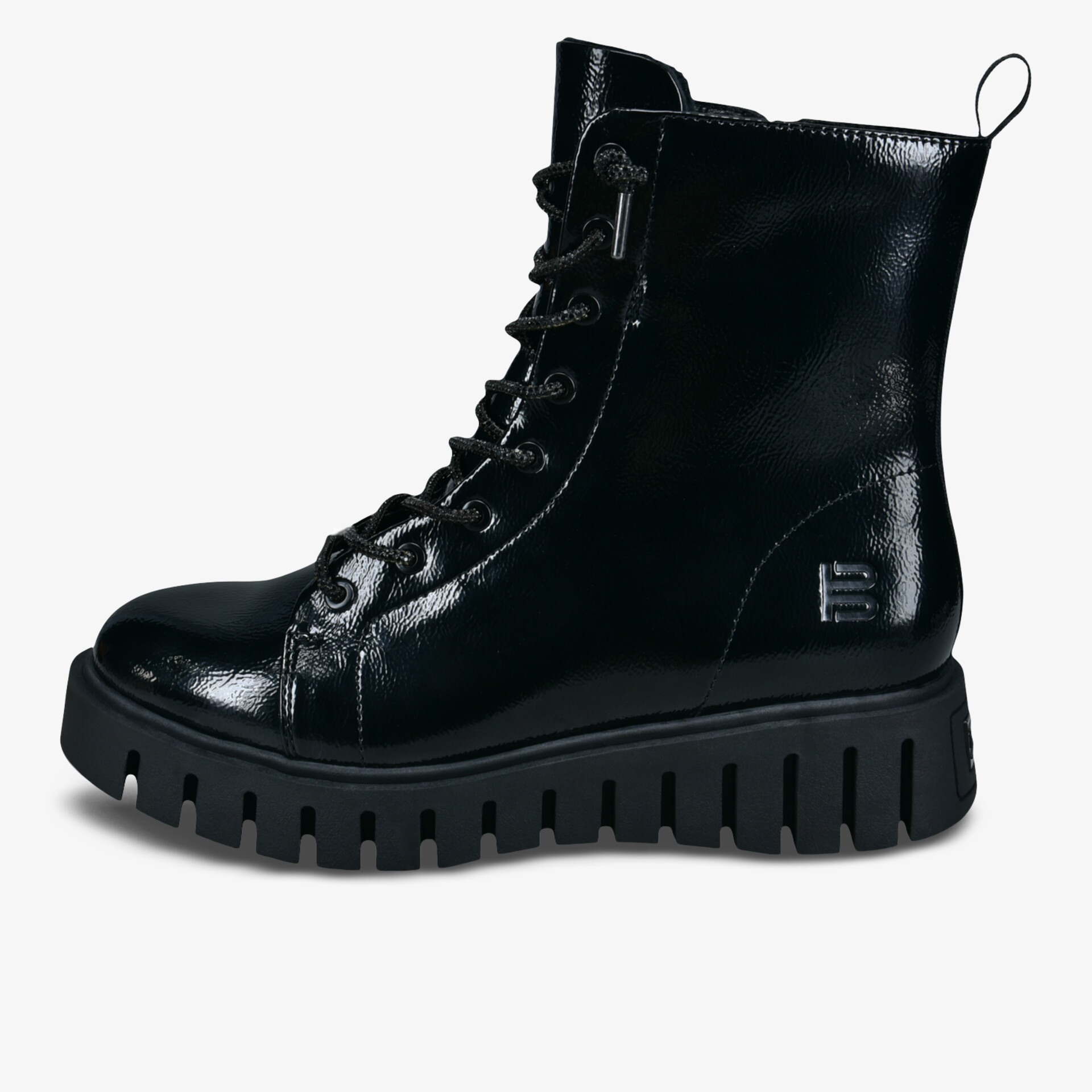 BAGATT Damen Biker Boots schwarz