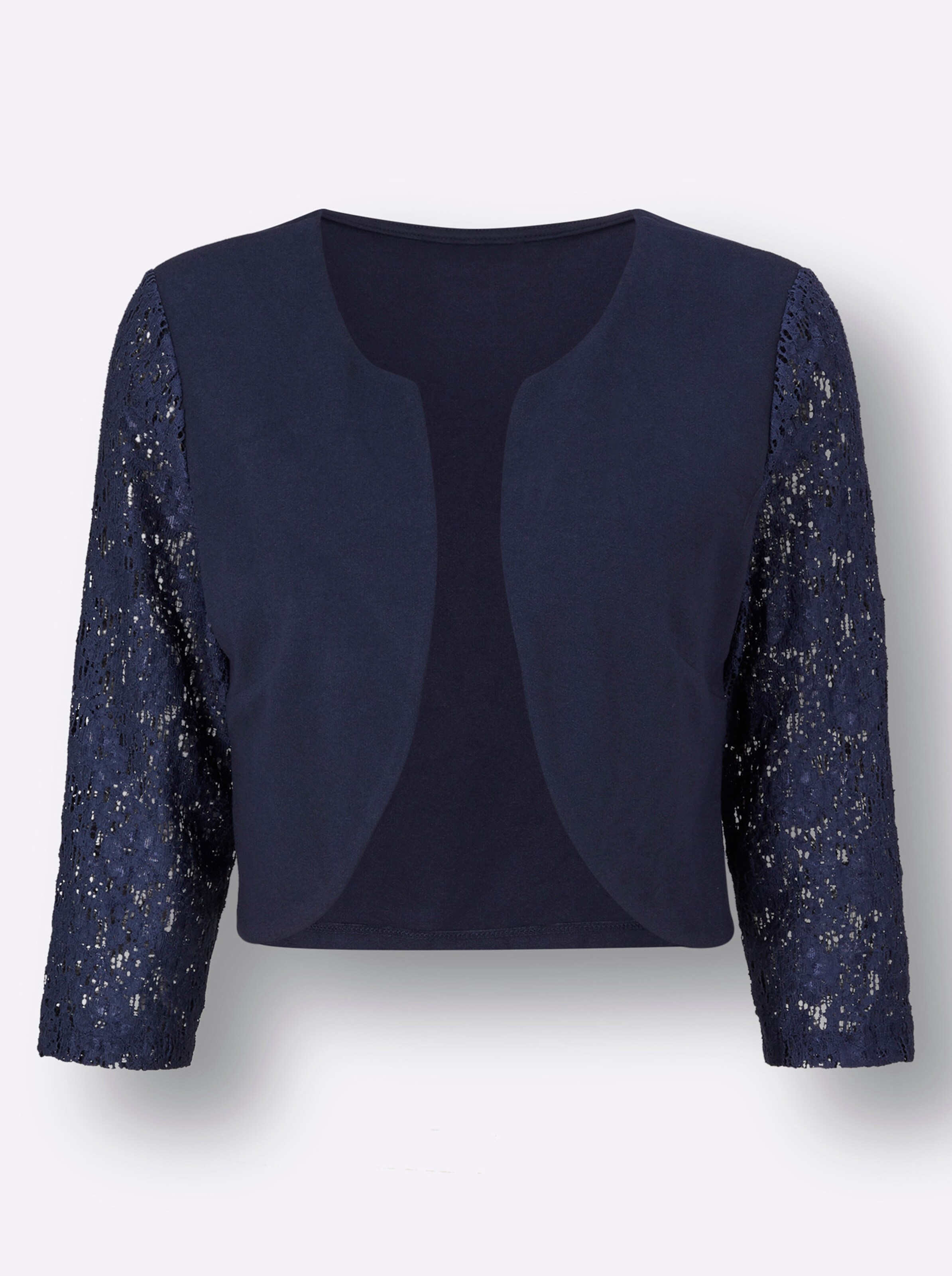 Shirtjacke in nachtblau