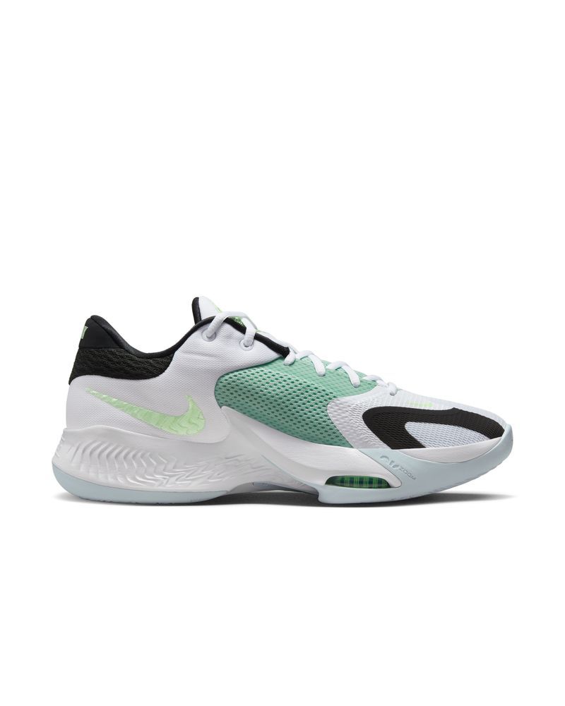 Chaussures de basket Nike Zoom Freak 4 Blanc pour homme