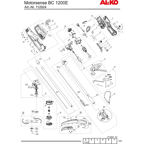 AL-KO BC 1200 E trimmer