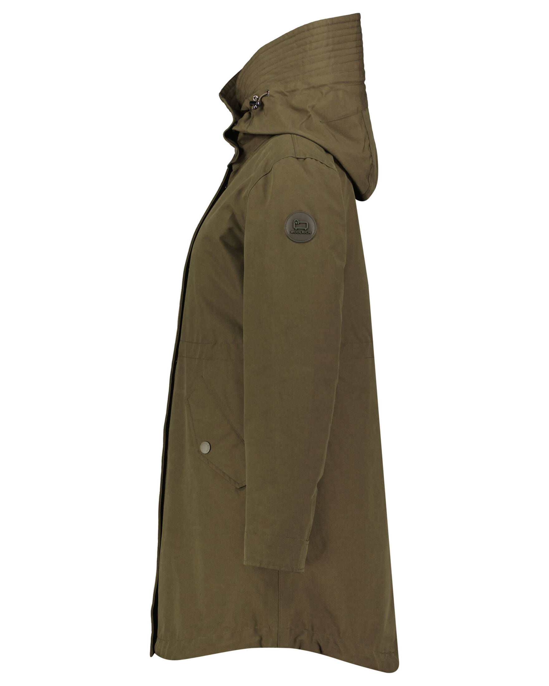 Woolrich| Damen Doppeljacke LONG MILITARY 3IN1 DOWN PARKA