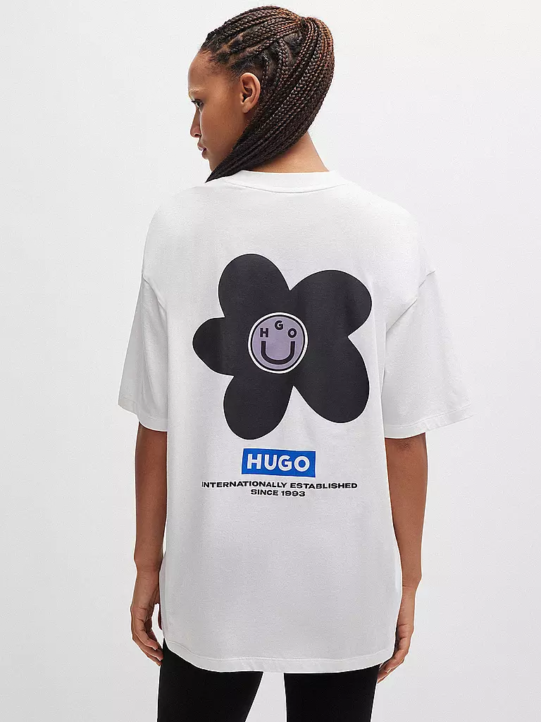HUGO T-Shirt weiss