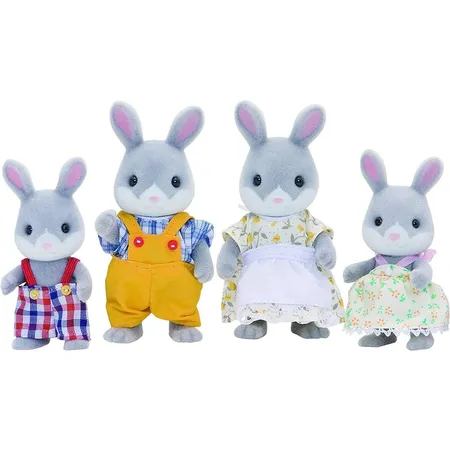 Sylvanian Families Waldkaninchen: Familie Hoppel