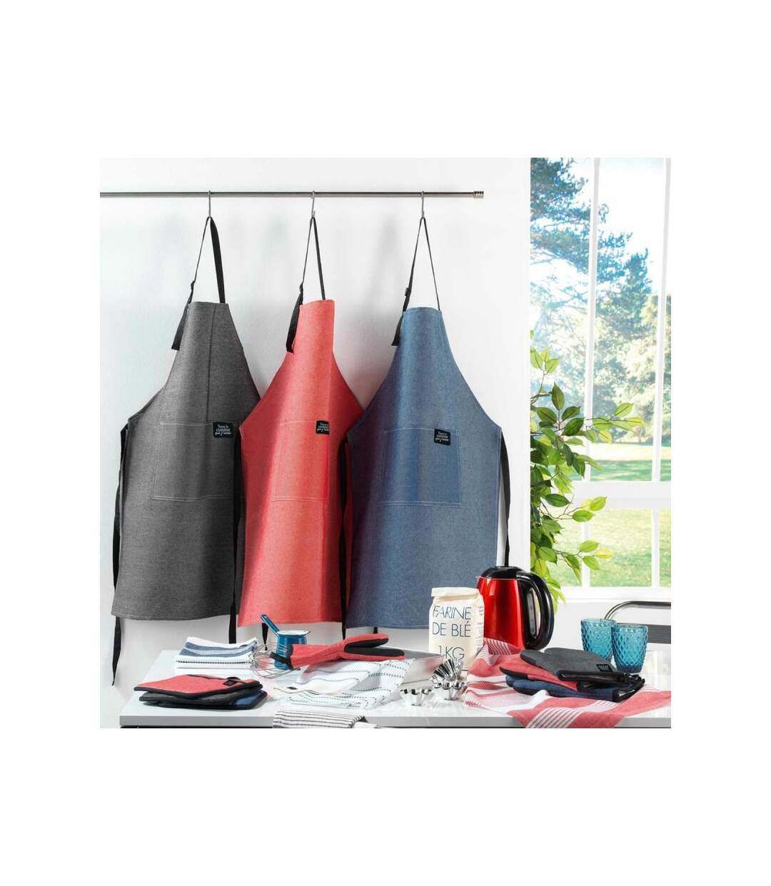 Gant de Cuisine Pince Harold 24cm Rouge
