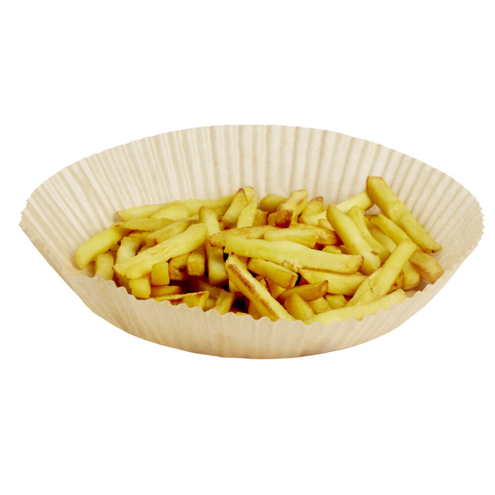 Papier cuisson pour friteuse sans huile 25 feuilles Ø20cm