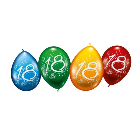 Karaloon Ballon Zahl 