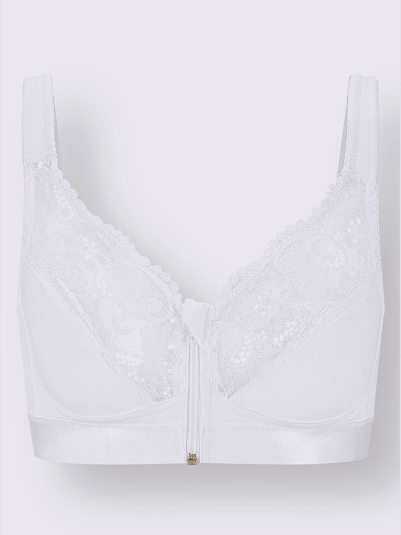 Soutien-gorge sans armatures à fermeture devant bon. a, b, c, d