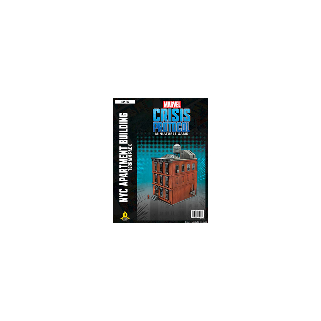 Marvel Crisis Protocol: NYC Apartment Building Terrain Pack