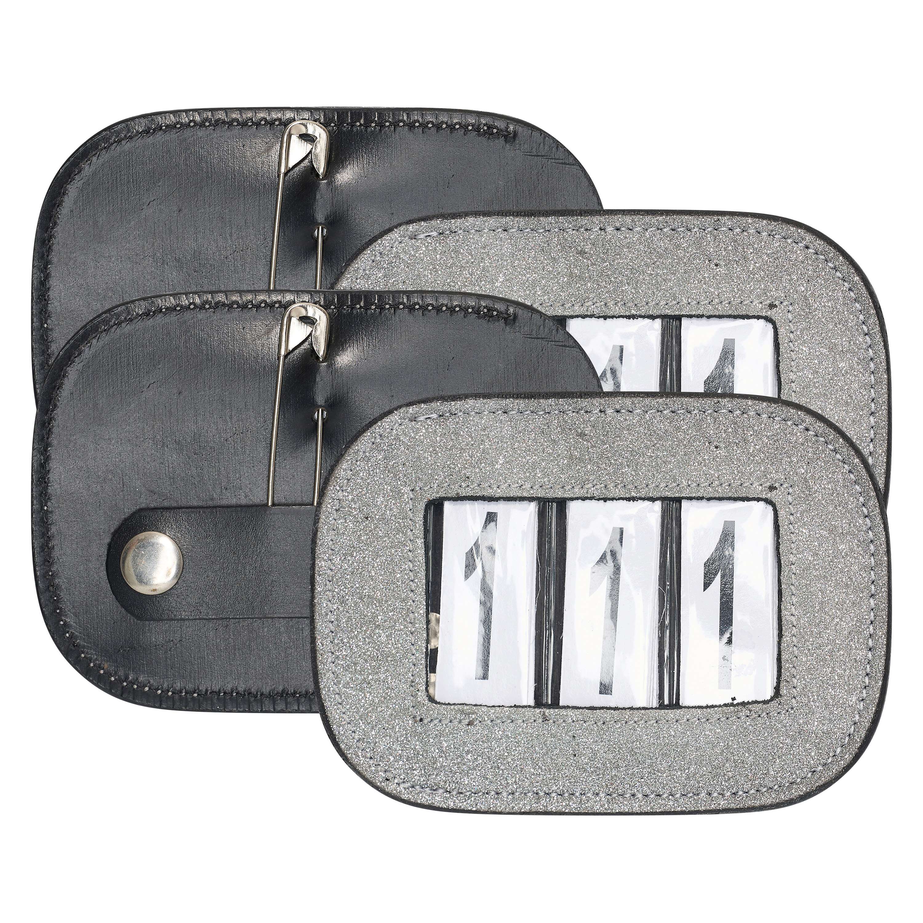 Imperial Riding Wedstrijdnummers IRHGlitter Square Zilver
