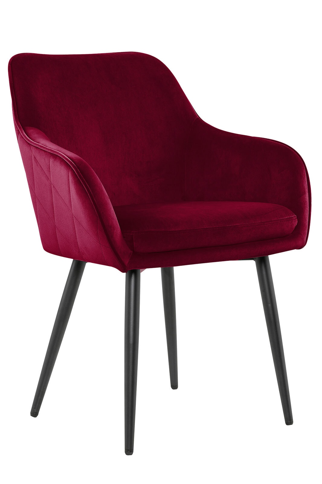 CASAVANTI Esszimmerstuhl Samt rot