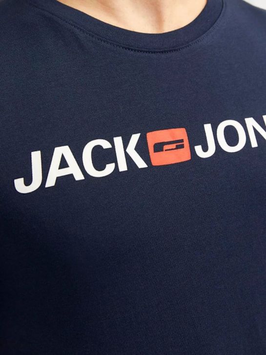 JACK & JONES T-Shirt Blau