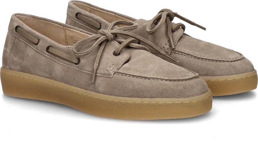 Gabor 83.342.12 Veterschoenen Beige Suede Dames Beige