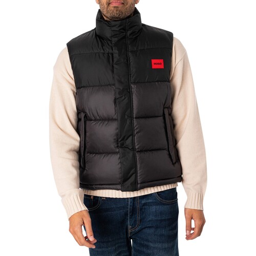 BOSS - Chaleco Acolchado Baltino 2342 Negro