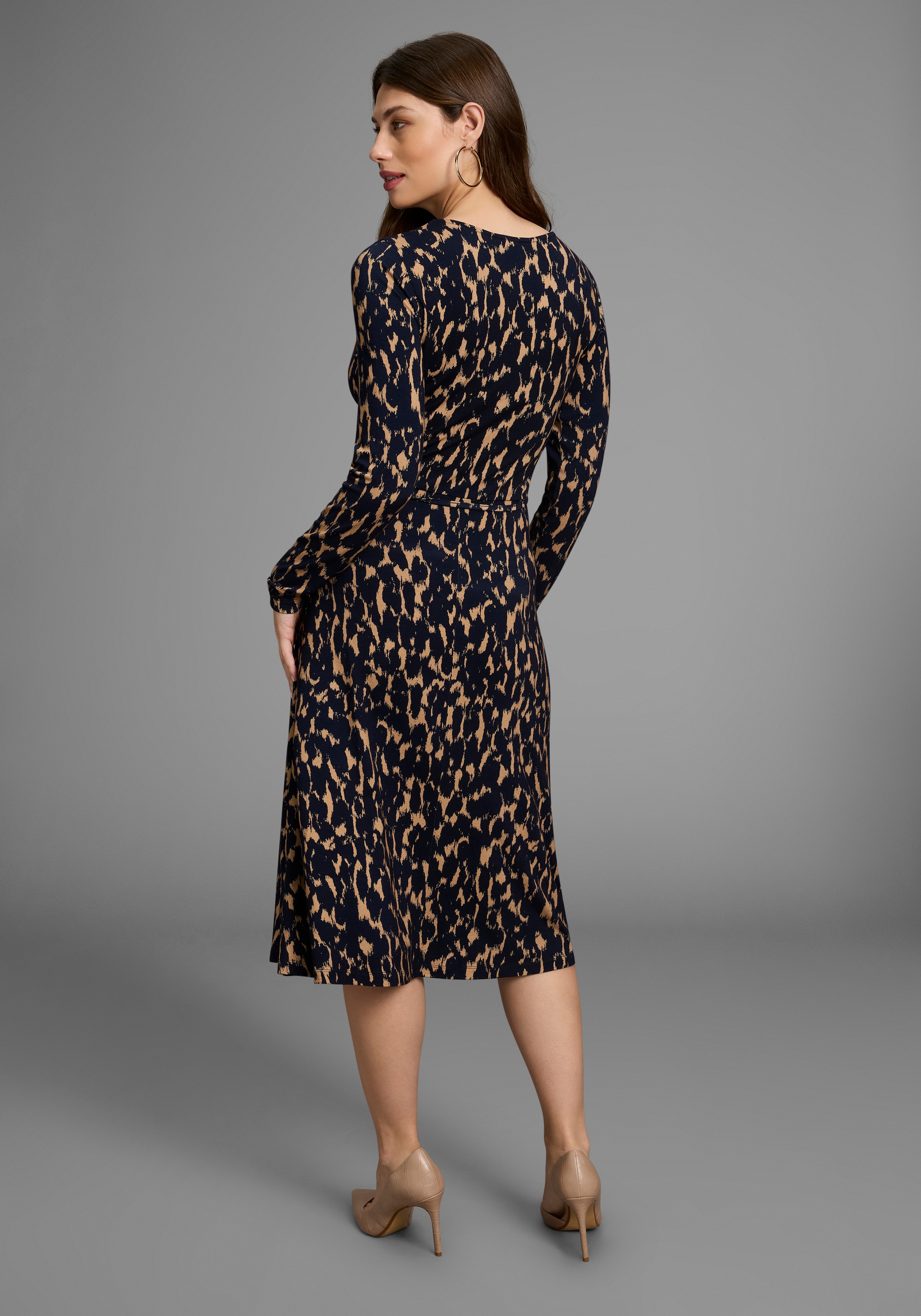 HECHTER PARIS Jerseykleid mit modernem Print