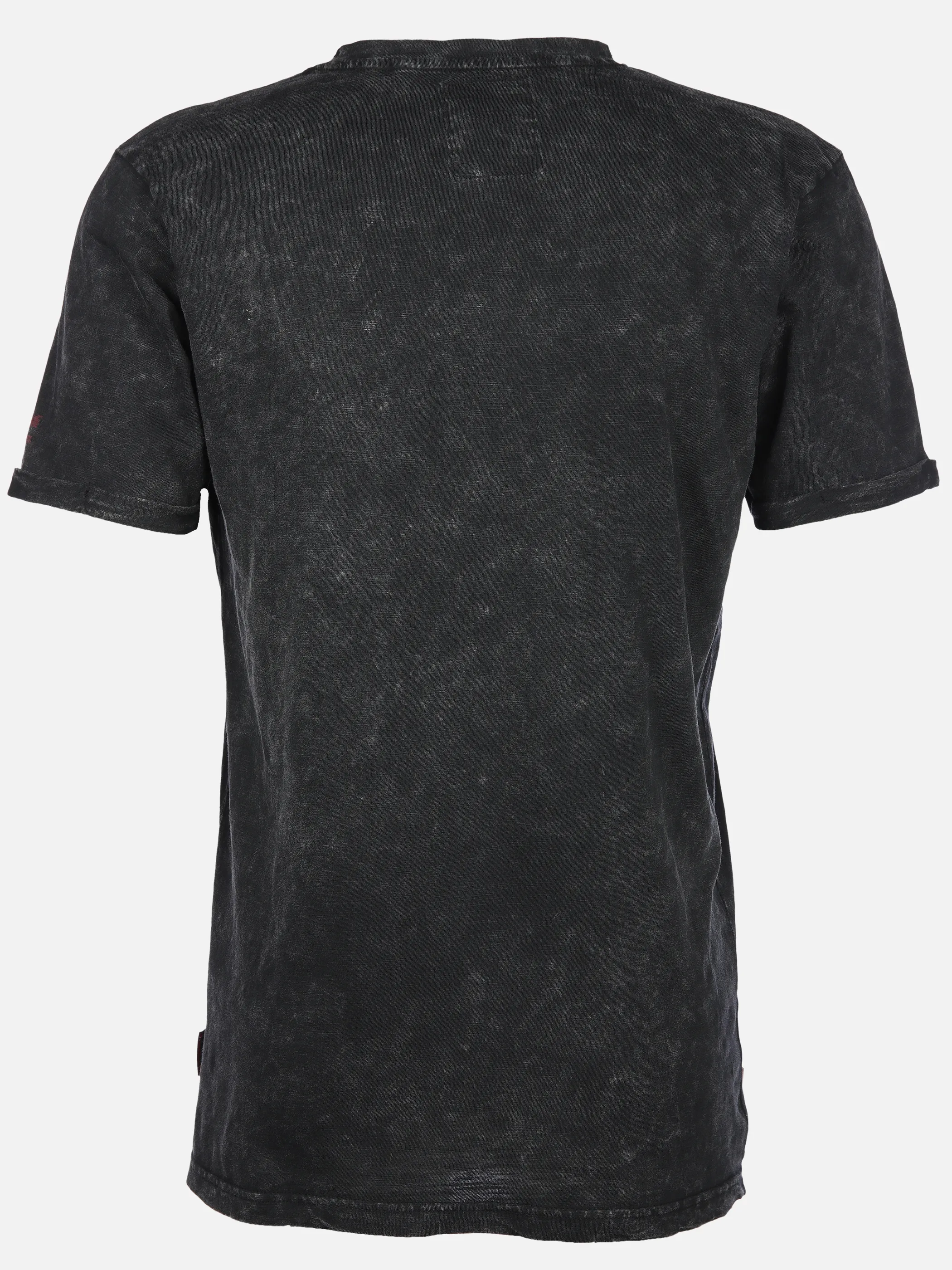 Herren T-Shirt mit Print in Used Optik