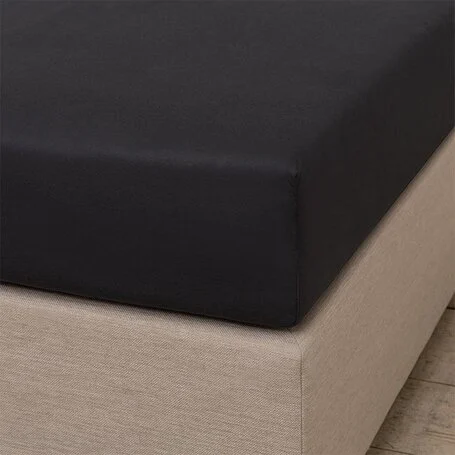 Hoeslaken Luxe Stretch - Zilvergrijs - 140/160 x 200/210