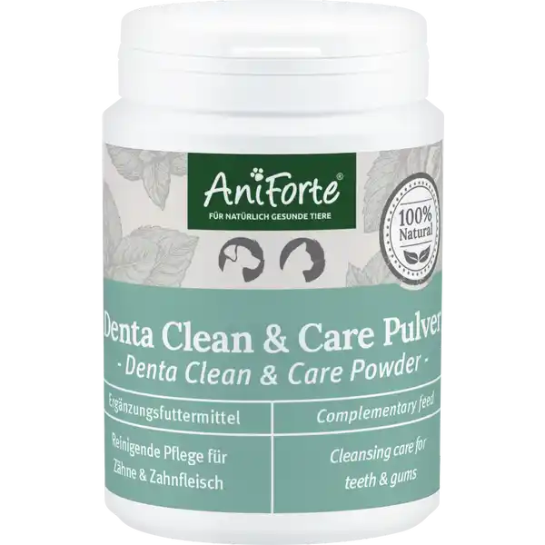 Denta Clean & Care Pulver für Hunde und Katzen