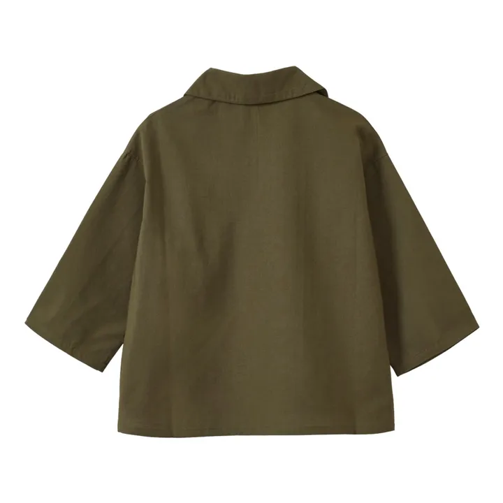 Caramel Kurta Bergamot | Vert kaki