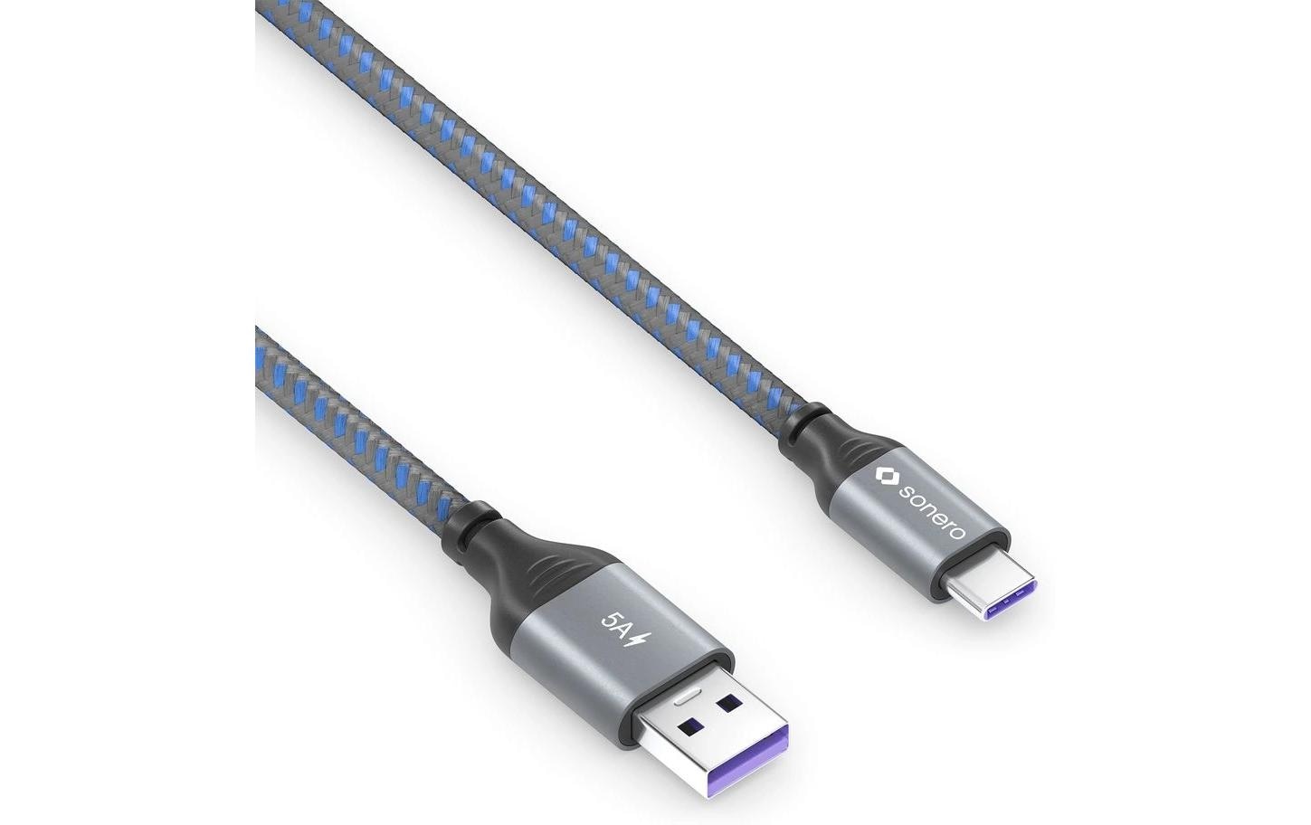 USB-Ladekabel USB C - USB A 1.5 mUSB-C auf USB-A Kabel - 2.0, 480 Mbps, 100W