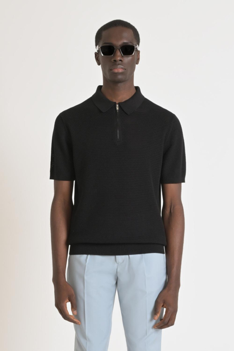 Antony Morato zwarte heren polo