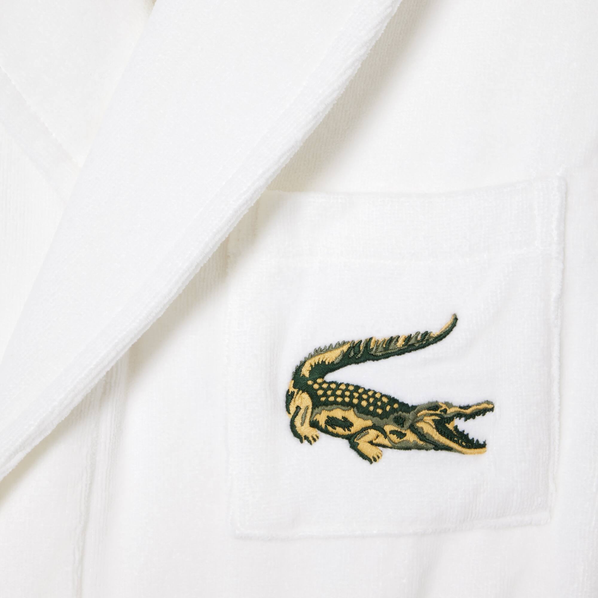L René Bademantel Bademäntel - Weiss - Lacoste - Unisex
