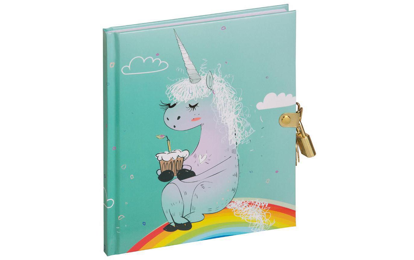 Tagebuch Einhorn mit SchlossTagebuch für Ihre Gedanken