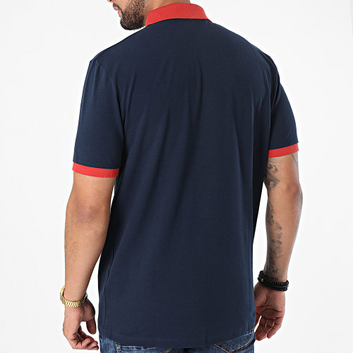Polo Manches Courtes James Flex Bleu Marine