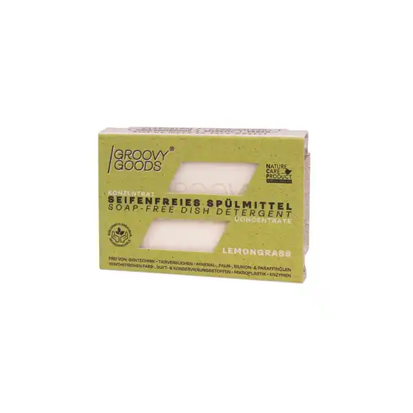 Seifenfreies, festes Spülmittel, Bio-Lemongrass