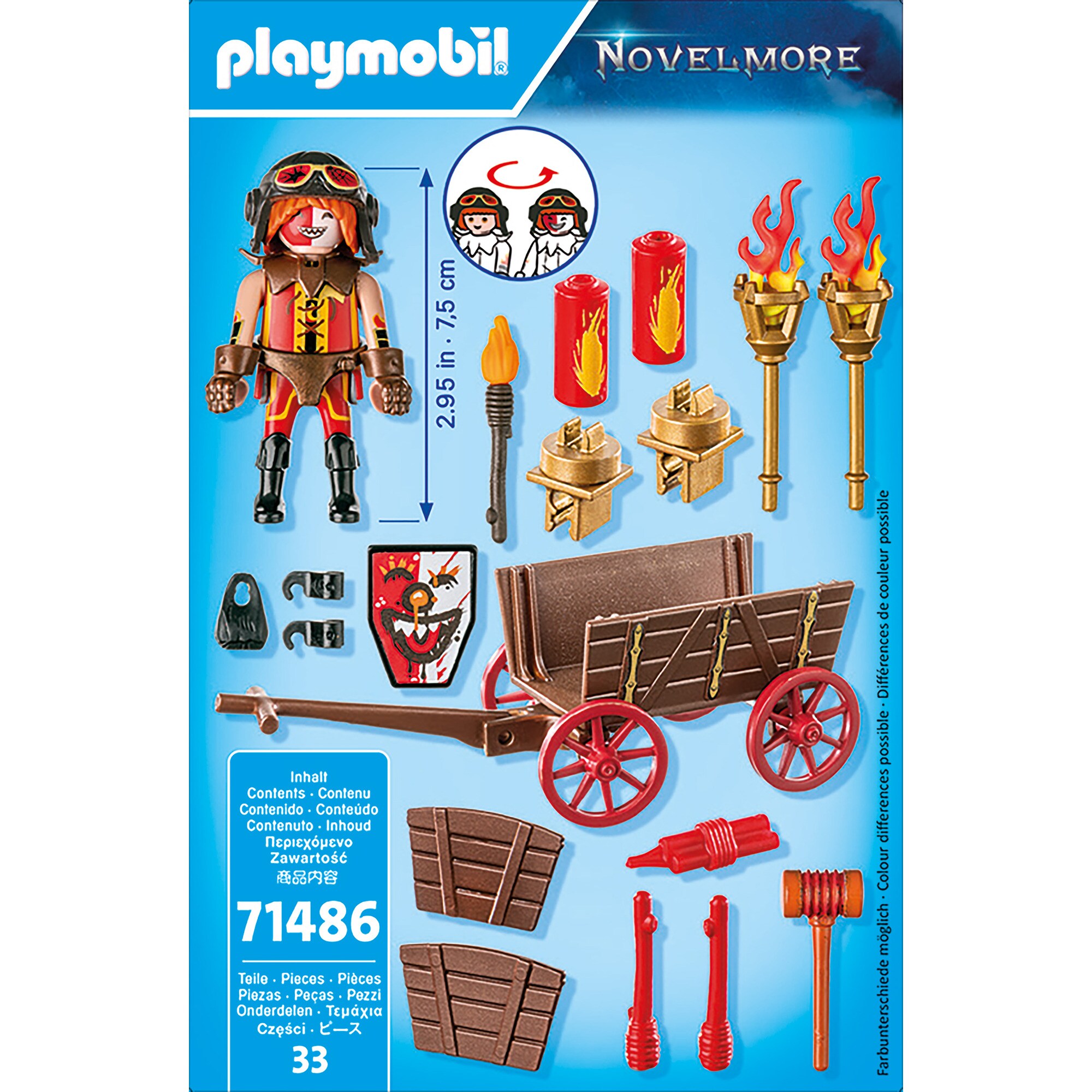 PLAYMOBIL Konstruktionsspielzeug Novelmore Kahbooms Rennwagen