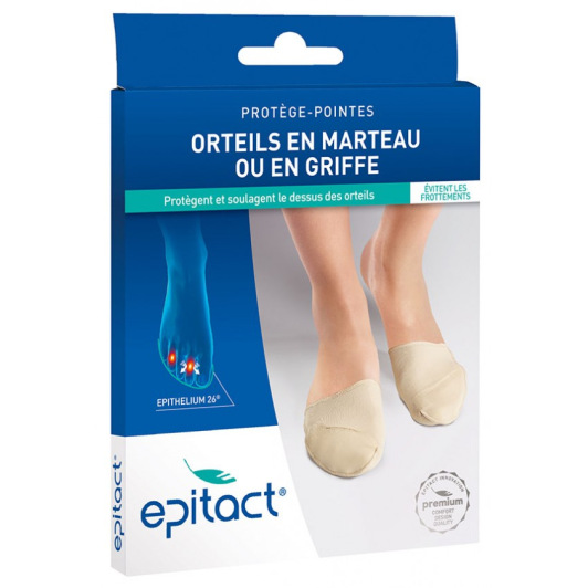 Protège-pointes plantaires et orteils en marteau Epitact