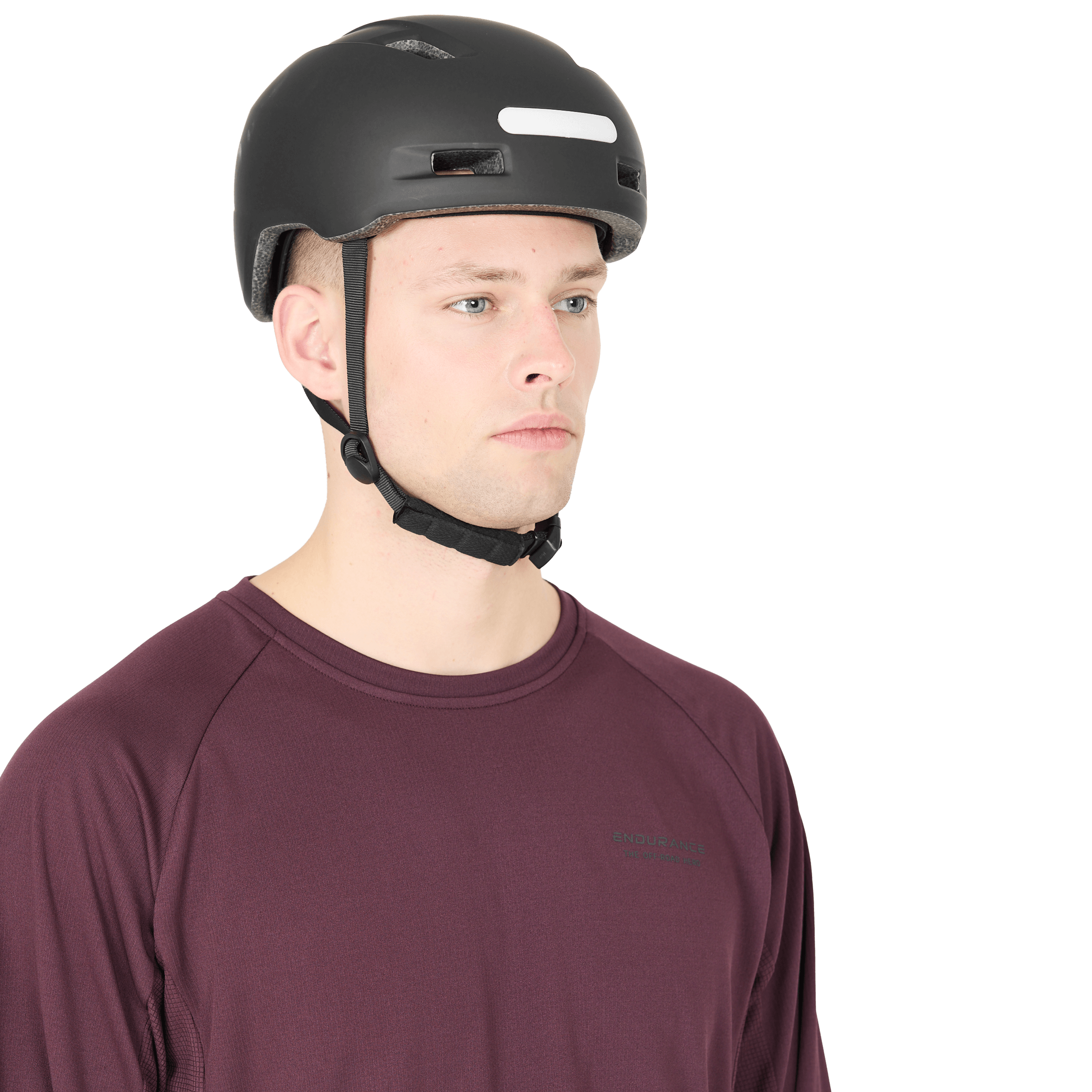 Endurance Alessandro LED Urban Helmet - Sykkelhjelmer
