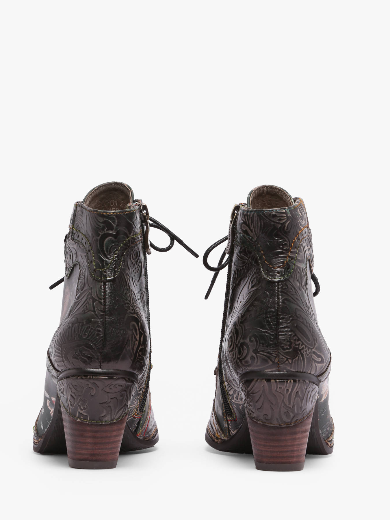 Bottines  talon Alcizeeo en cuir LAURA VITA
