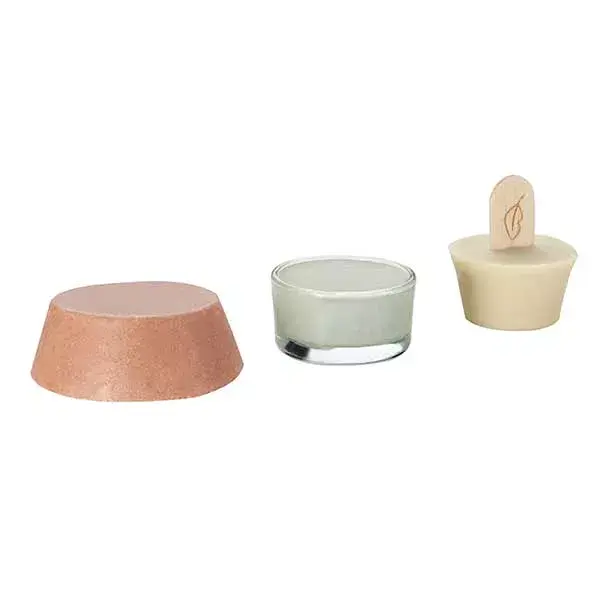 Kit de Presente Diet World Zero Waste Solid: Shampoo Rhassoul - Pasta de Dentes de Menta - Desodorante