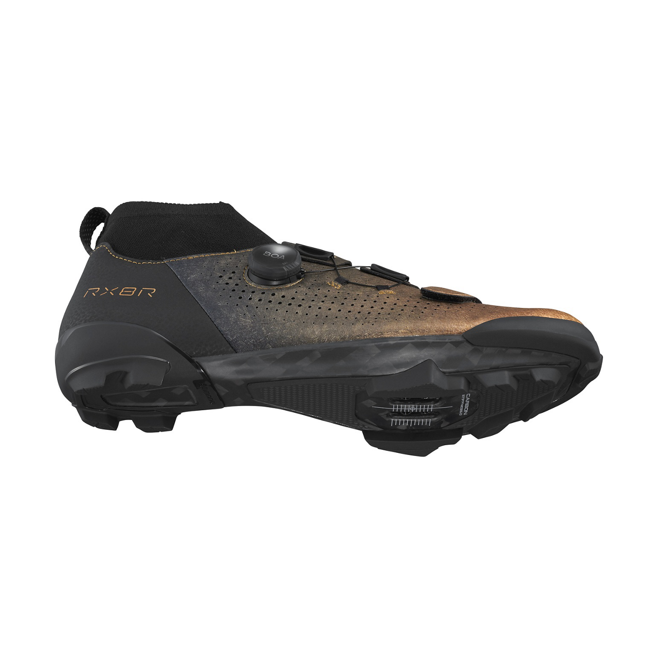 Shimano RX801R Gravelbikeschoenen Oranje Heren
