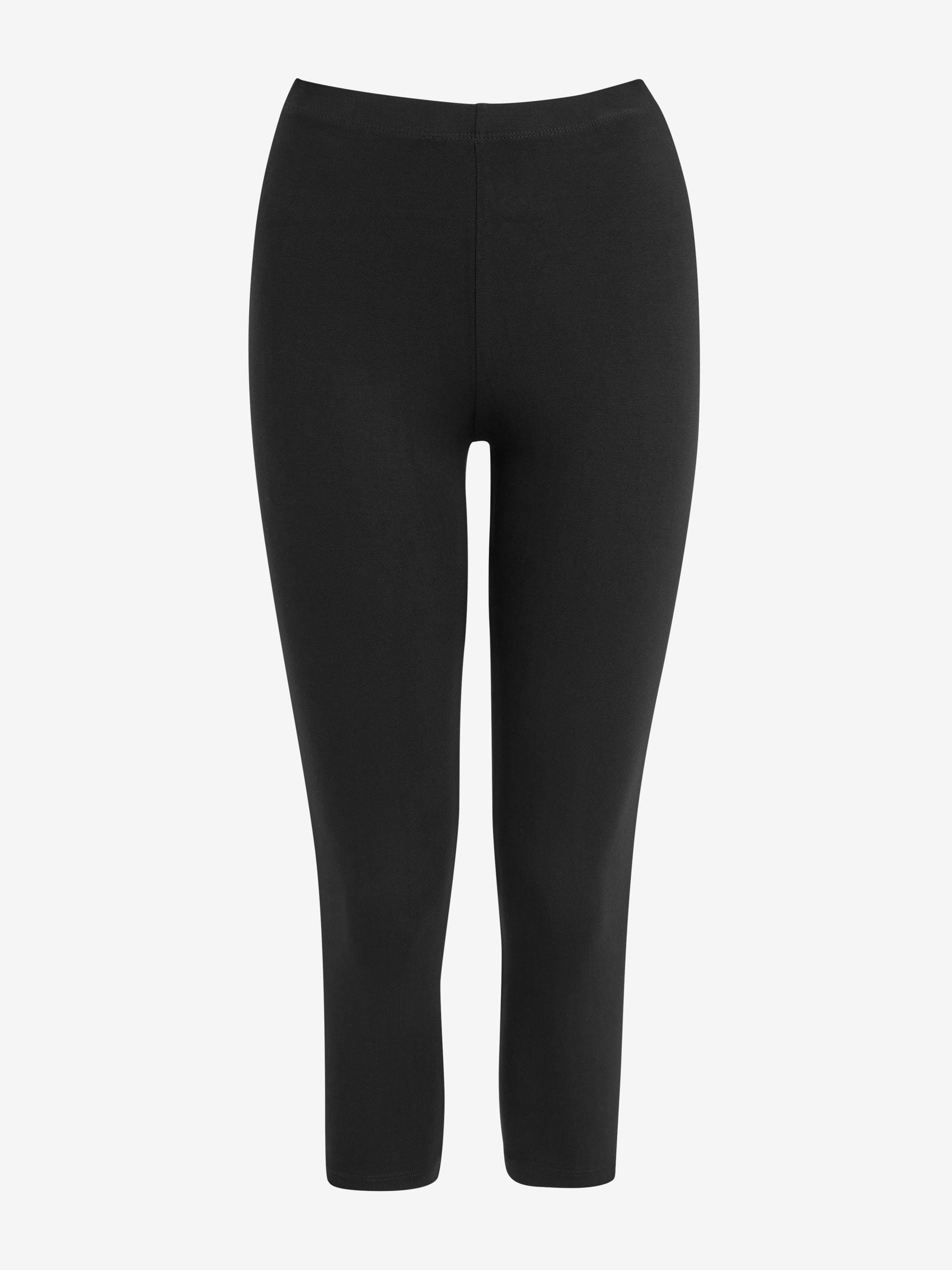 Zwart - Half-lange leggings