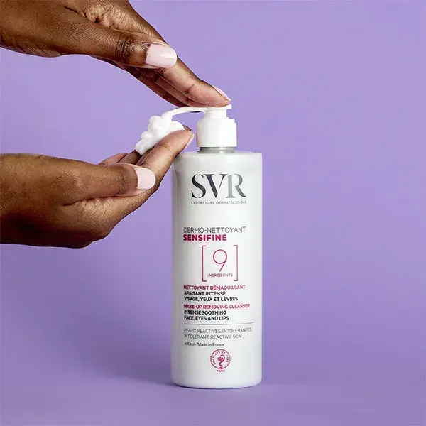 SVR Sensifine Dermo Nettoyant Démaquillant Apaisant 400ml