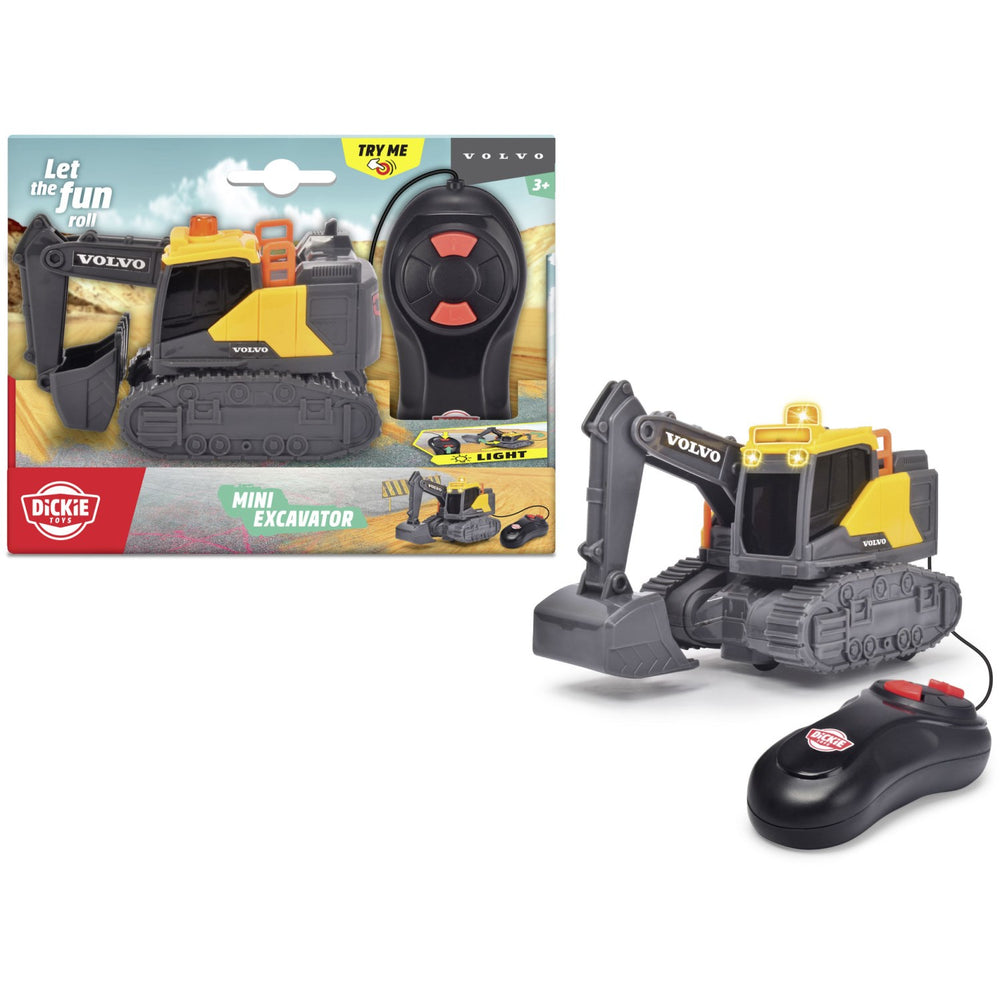 Køb Dickie Toys Volvo Mini Gravemaskine Ledningsstyret
