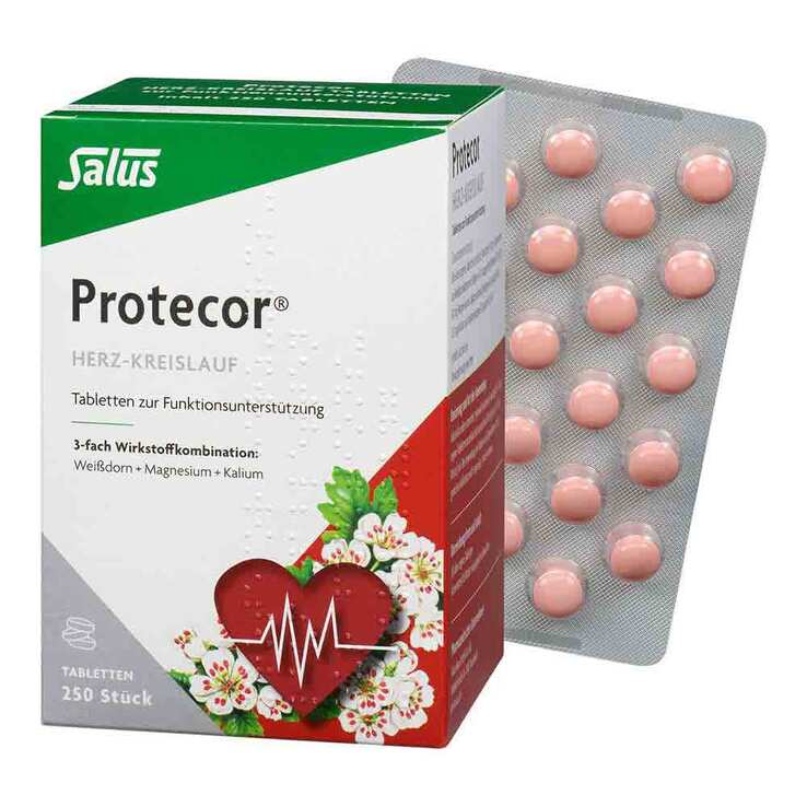 Protecor Herz Kreislauf Tabletten z.Funktionsunt.Salus, 250 St