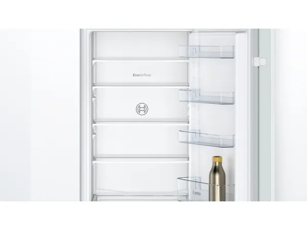 Bosch Serie | 2 KIV87NSE0 - Køleskab/fryser - bund-fryser - til indbygning - niche - bredde: 56 cm - dybde: 55 cm - højde: 177.5 cm - 270 liter - Klasse E