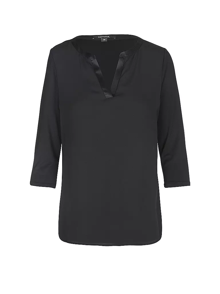 COMMA Shirt  schwarz