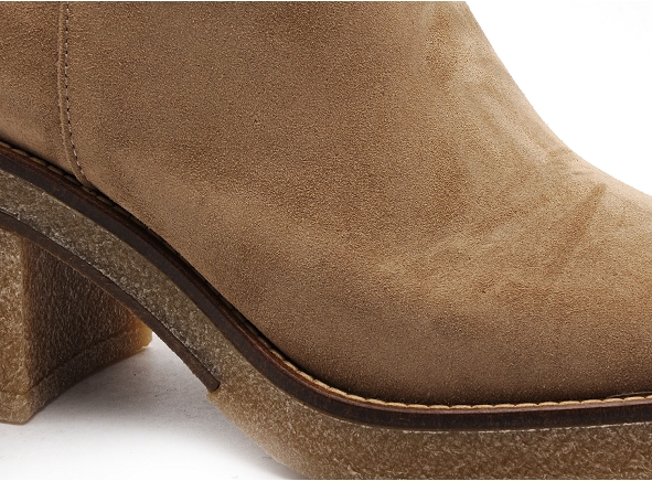 Alpe boots bottine talons femme 2626 beige