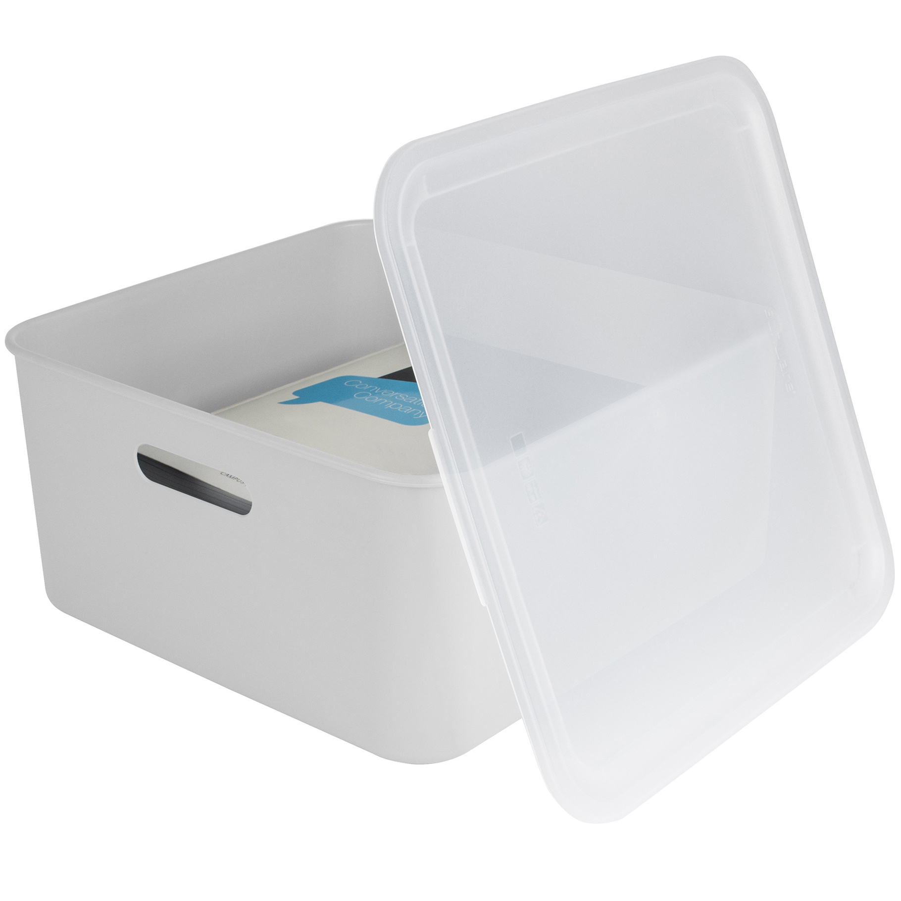 Sunware Sigma home 12,5 liter White cube box - Set van 4