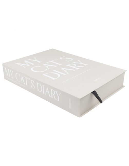 District 70 Diary Coffee Table Book - Kattenspeelgoed - 36x25x6 cm Grijs