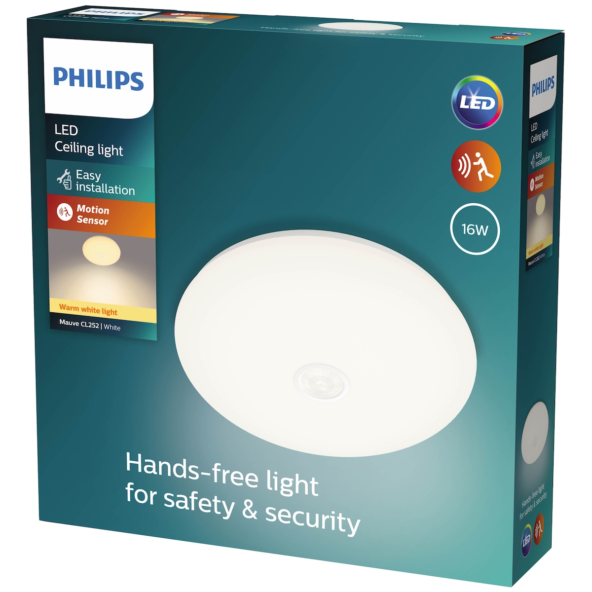 Philips Mauve taklampe 16W