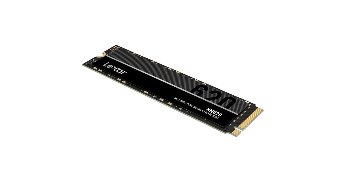 LexarNM620, 1 TB SSD  (PCIe 3.0 x4, NVMe 1.4, M.2 2280)