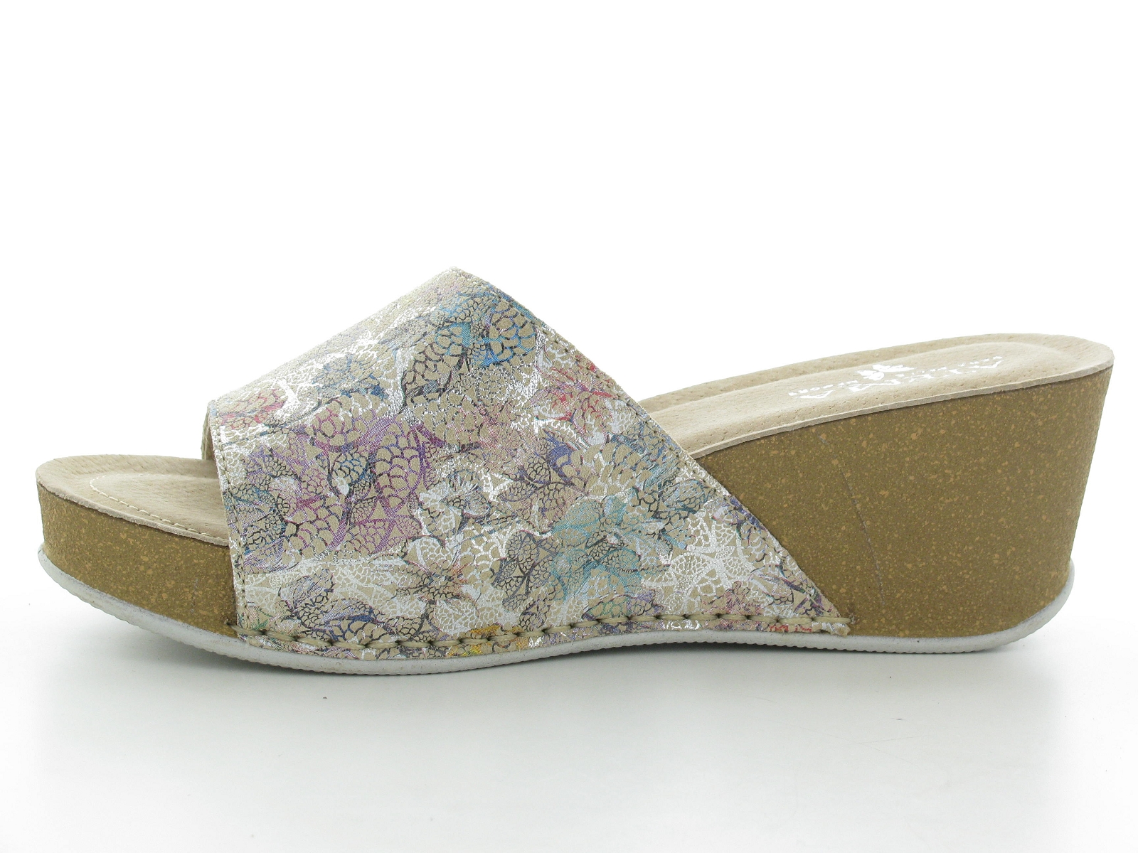 E brand-7770 Cuir Multi Beige