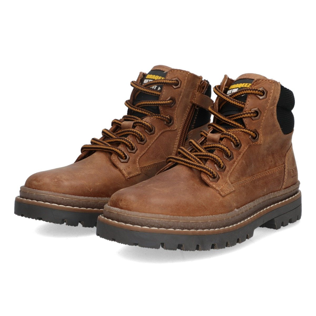 Harvey Hike - Veterboots Braqeez Oranje