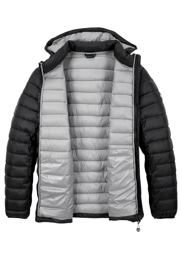 Polarino Steppjacke mit Kapuze Atmungsaktiv, winddicht, wasserabweisend